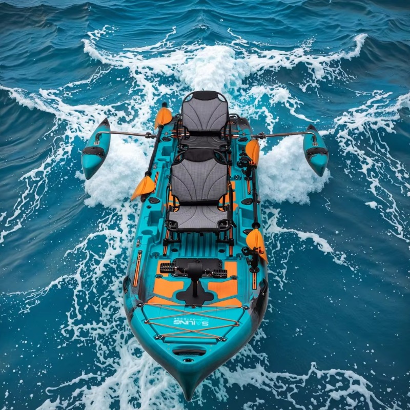 Fishing Kayak Paddle - Kayak a Pedali Modulare Impermeabile per