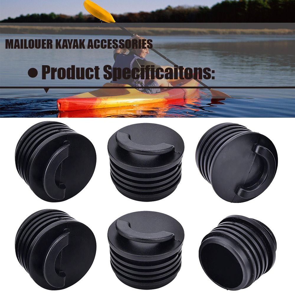 Fishing Kayak Rod Holder - 4 pezzi Marine Boat Rubber Kayak