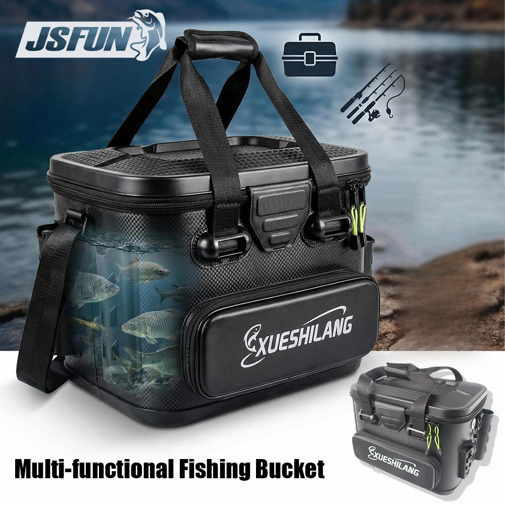 Borsa da pesca rigida in EVA d - Fishing Kayak Crate recensione e prezzo